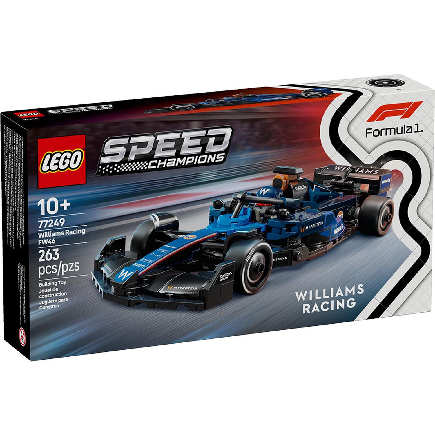 Lego Speed Champions - Auto De Carreras Williams Racing Fw46 F1 - 77249 image number 8.0