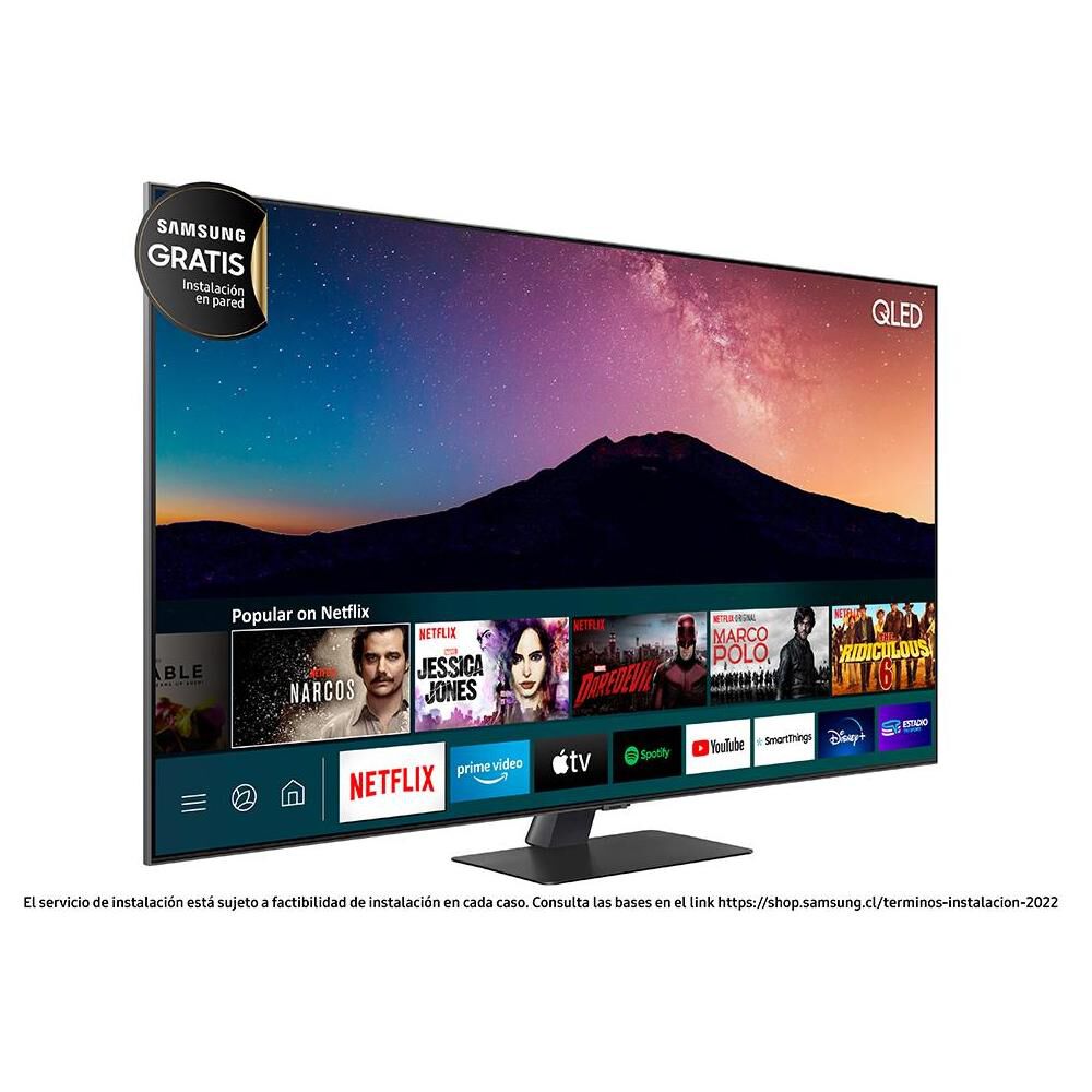 Qled 55" Samsung Q80A / Ultra HD 4K / Smart TV