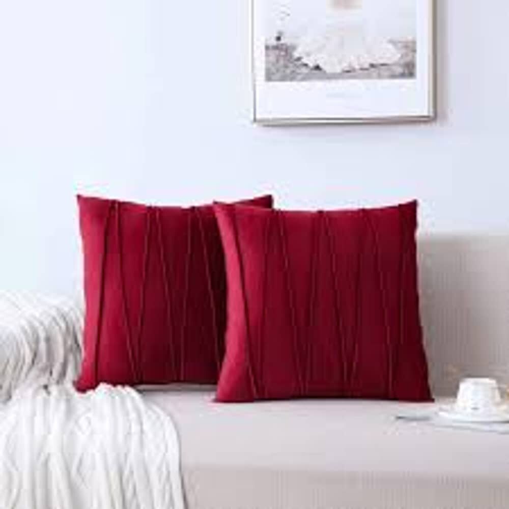 Set De 2 Cojines Velvet Zigzag De Terciopelo image number 0.0