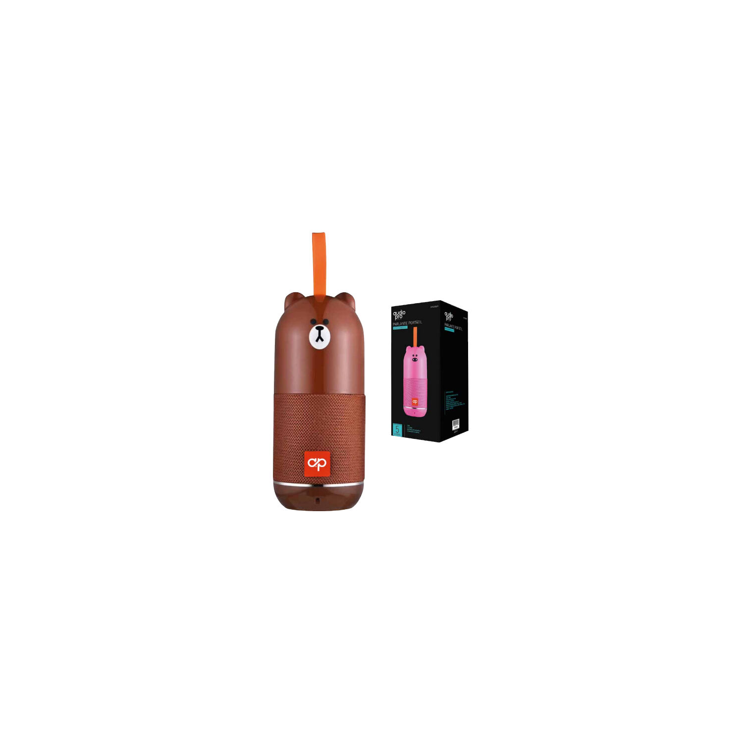 Parlante Bluetooth Dise&ntilde;o Oso Infantil Caf&eacute; - Ps image number 1.0