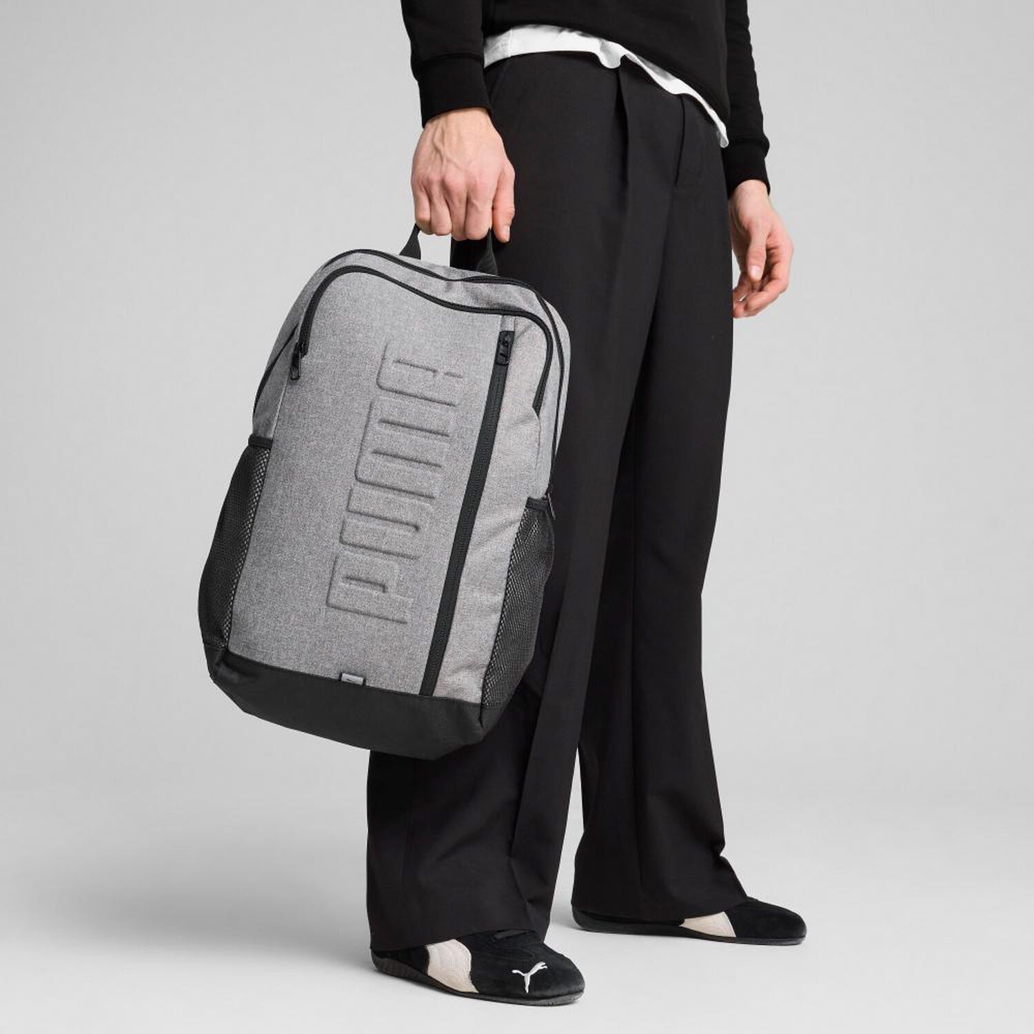 Mochila Puma S Heather Backpack image number 2.0