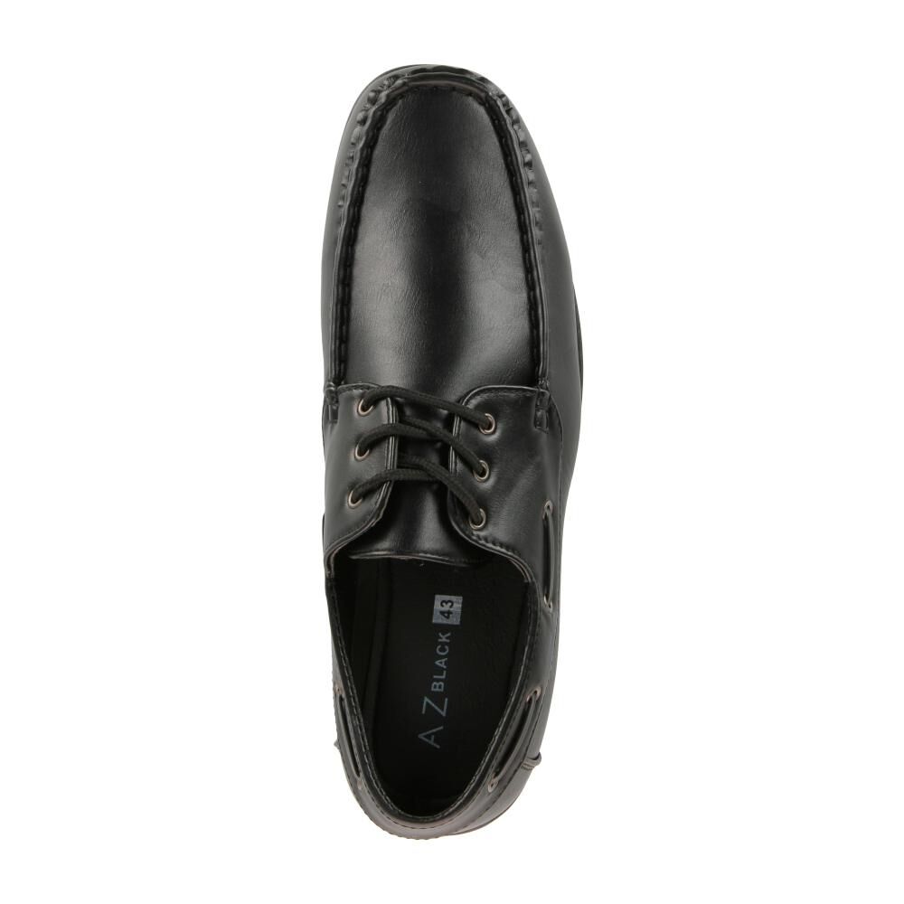Zapato Casual Hombre Az Black Negro image number 4.0