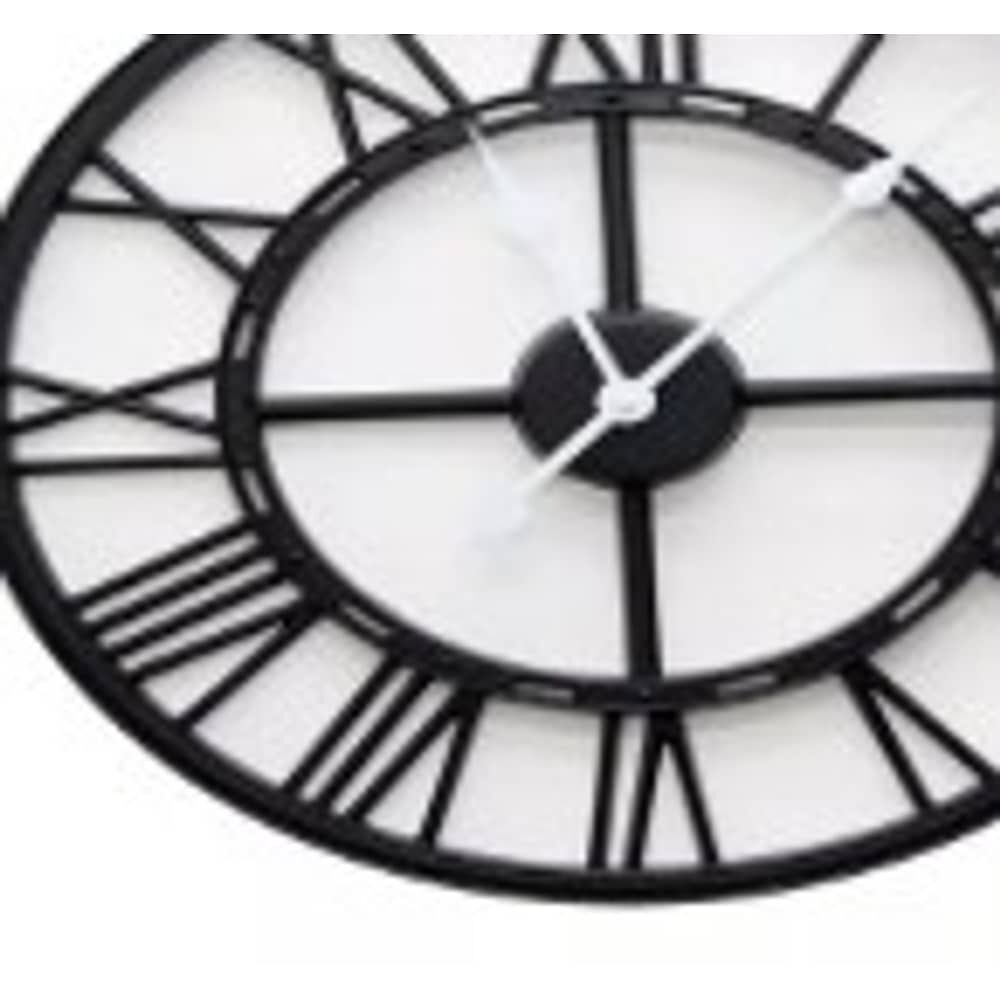 Reloj De Pared 50 Cm. Negro image number 3.0