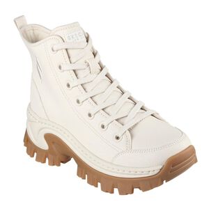 Zapatilla Urbana Mujer Skechers Hi-ryze - Street Stomper Beige