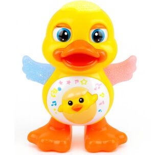 Pato Bailarín Con Luces Led Y Música Juguete Interactivo