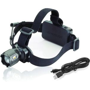 Linterna Led Cabeza Frontal Con Enfoque Recargable Ct4205 Lumenes 380