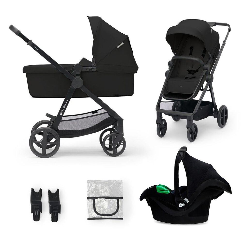 Coche Travel System Newly 3en1 Negro image number 1.0