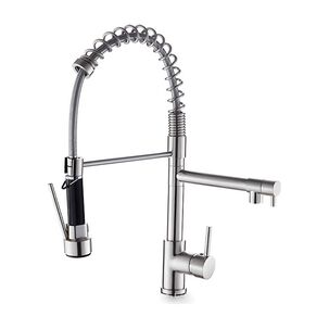 Llave Grifer&iacute;a Lavaplatos Doble Cuello Cisne Flexible Tap01 Negro