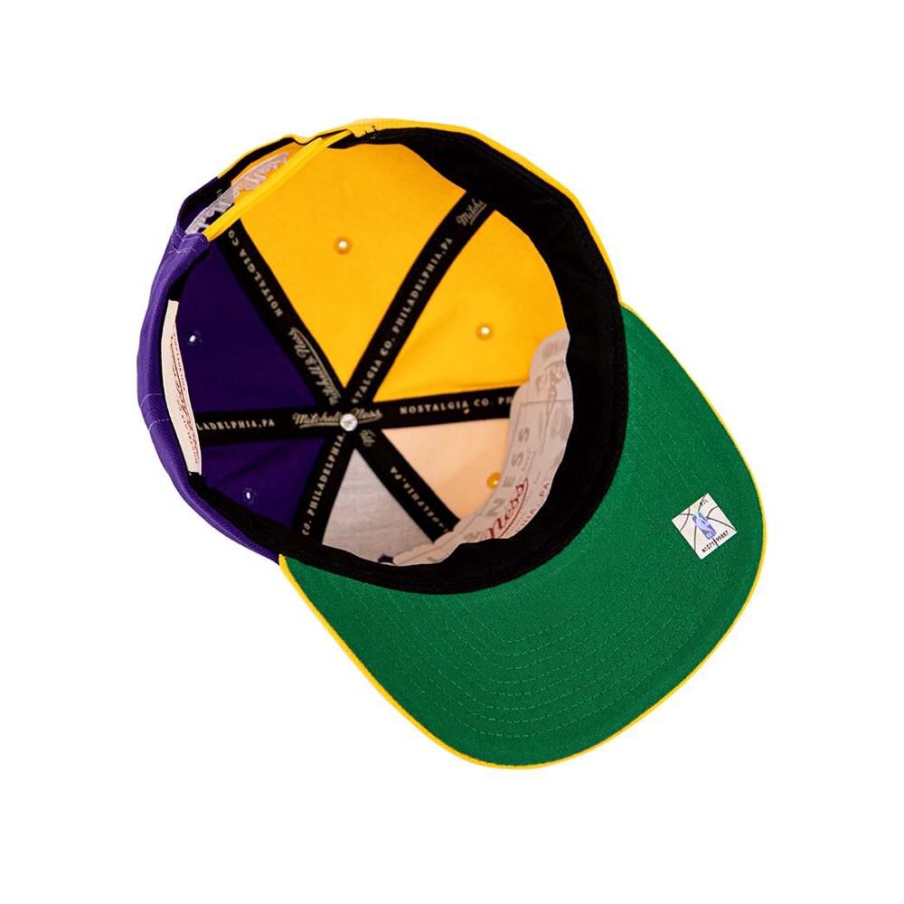 Jockey Nba Split Crown L.a. Lakers Mitchell And Ness image number 5.0