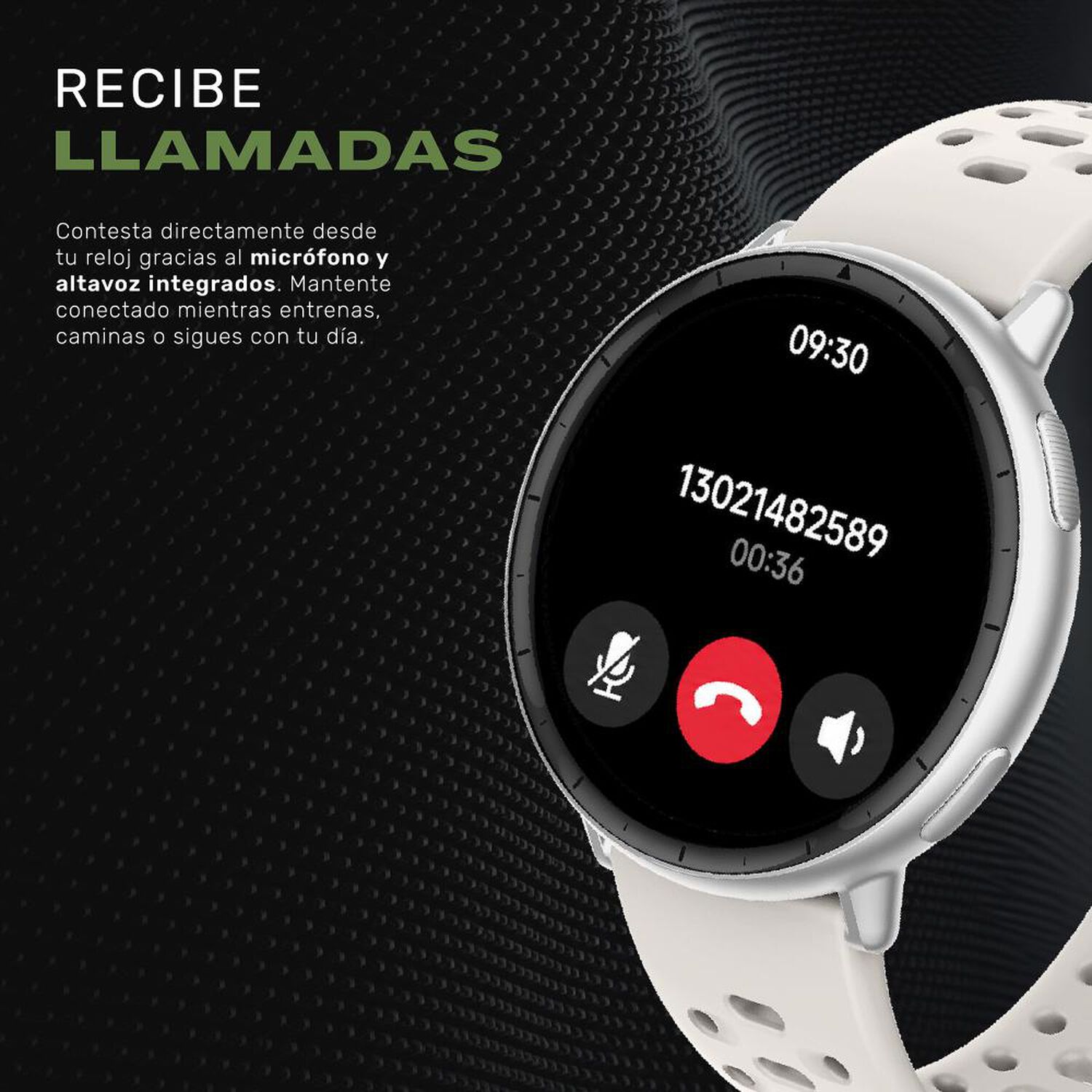Reloj Smartwatch Gps Shart1 43,5mm Cream Lhotse image number 5.0