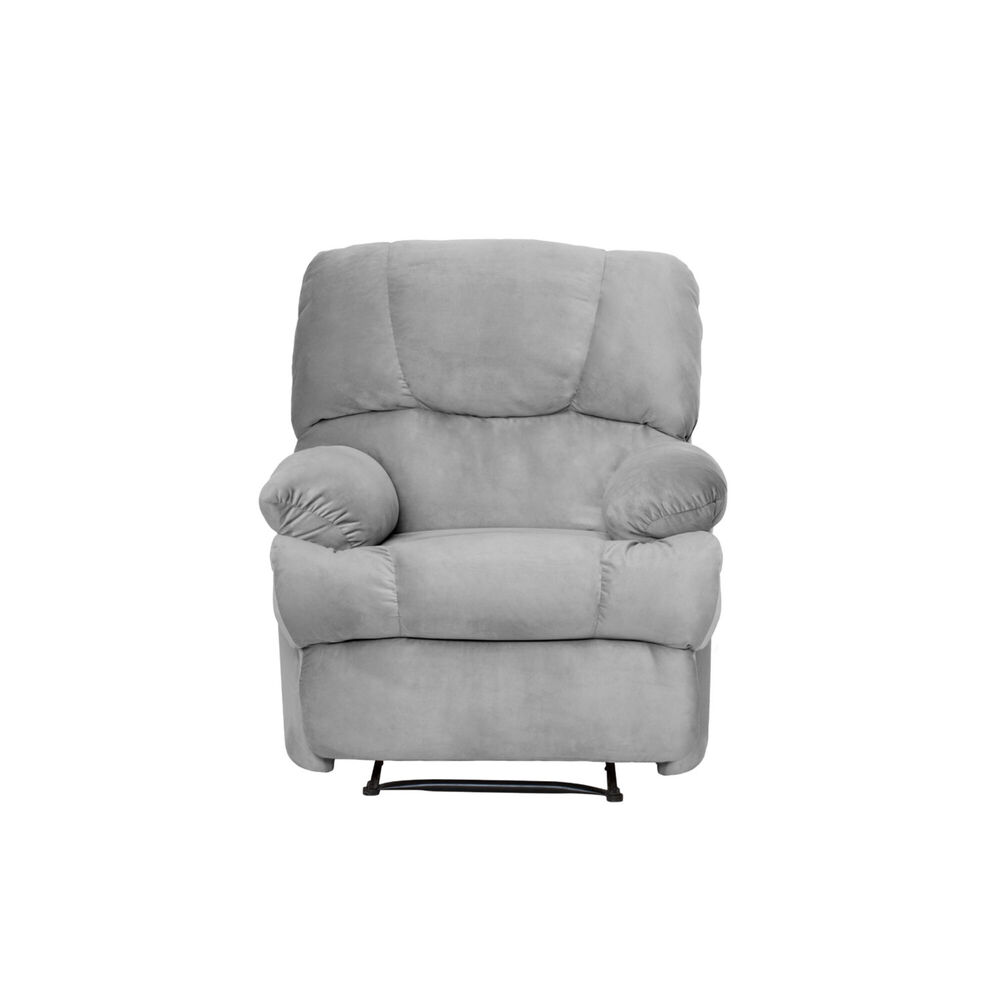 Bergere Perugia Reclinable Tela Velvet Gris image number 2.0