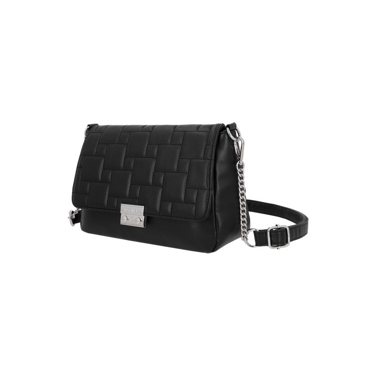 Bandolera Secret Taveta St6 M Negro image number 1.0