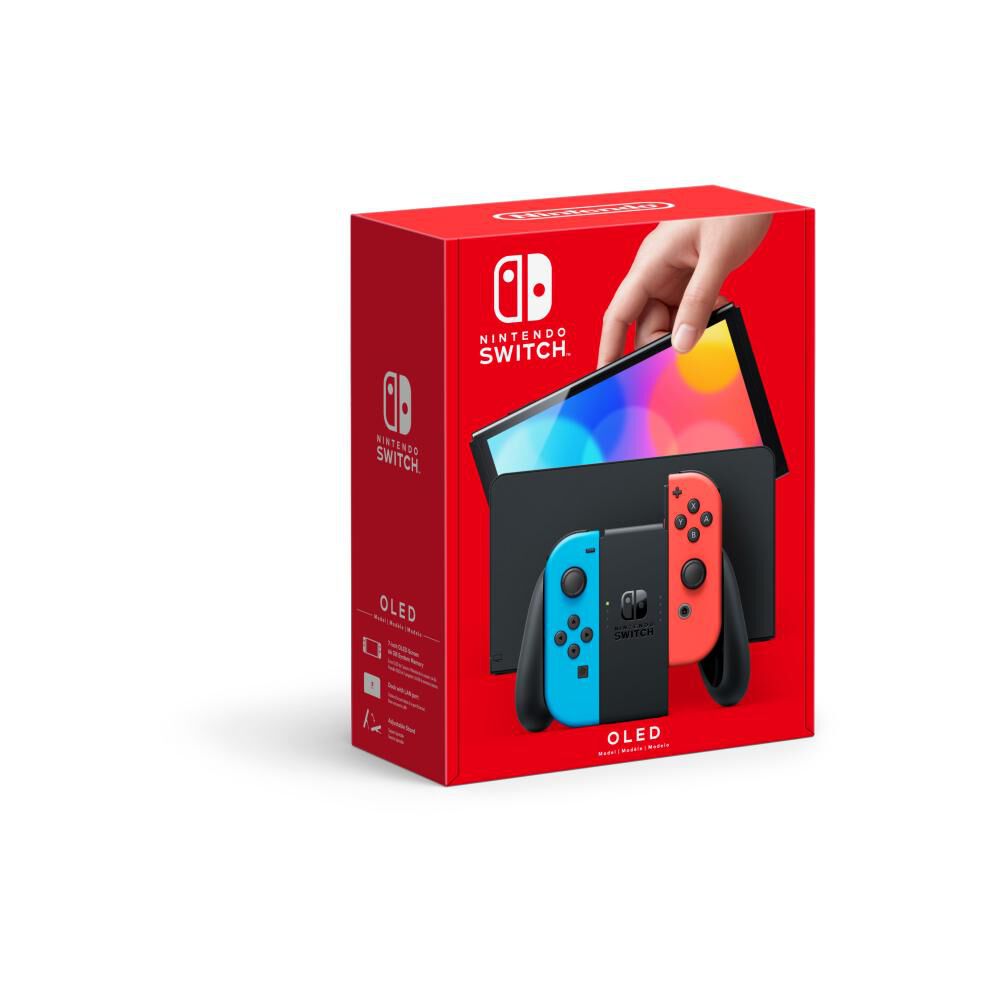 Consola Nintendo Switch Oled Neon Blue & Red Joy-con