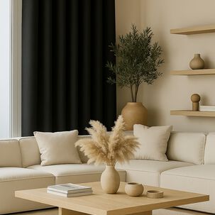 Cortina Engomada Termica 100% Blackout 140x225