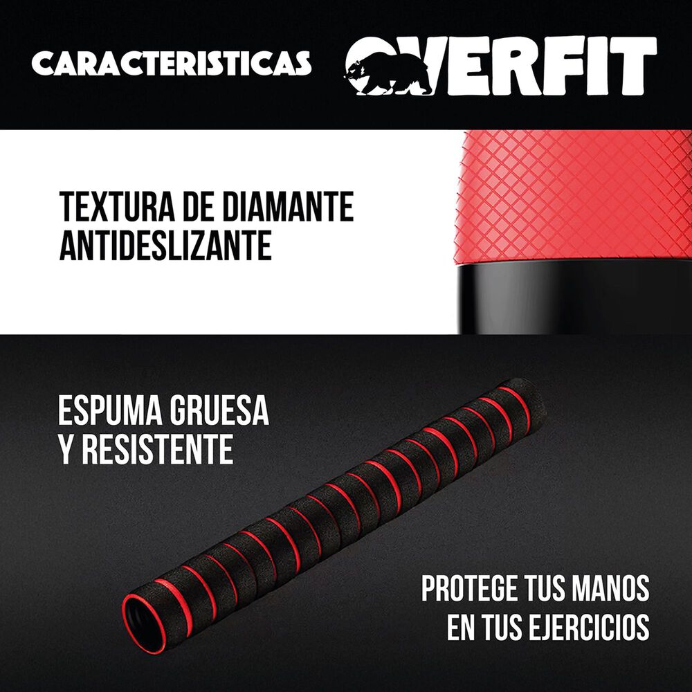 Set Mancuernas Y Barra Unibles 20kg Fitness Pesas Ajustables image number 1.0