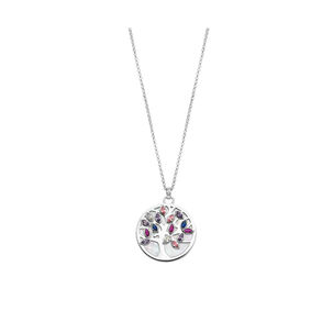 Collar Lp1891-1/1 Lotus Silver Mujer Tree Of Life
