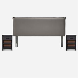 Set De Maderas Rosen Maurice Gris / King