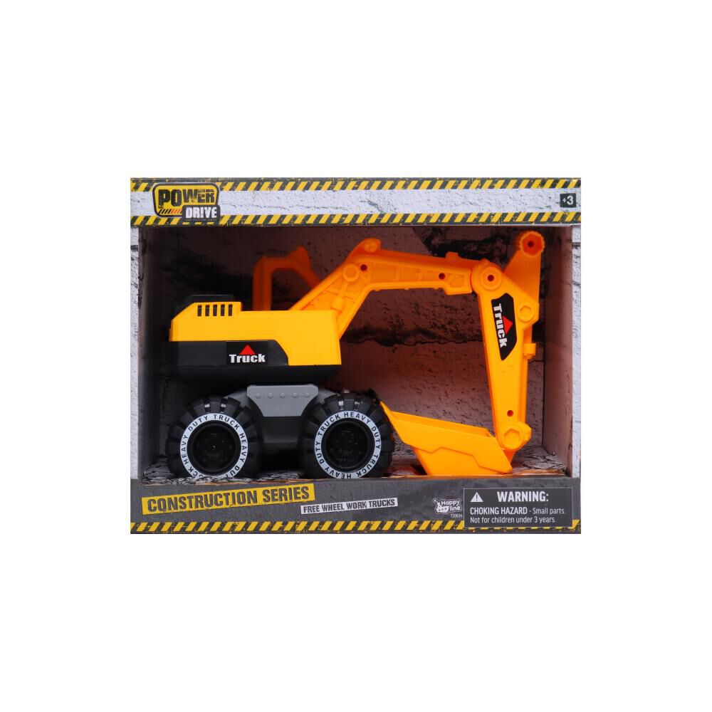 Auto De Juguete Happy Line Construcción Free Wheel image number 0.0