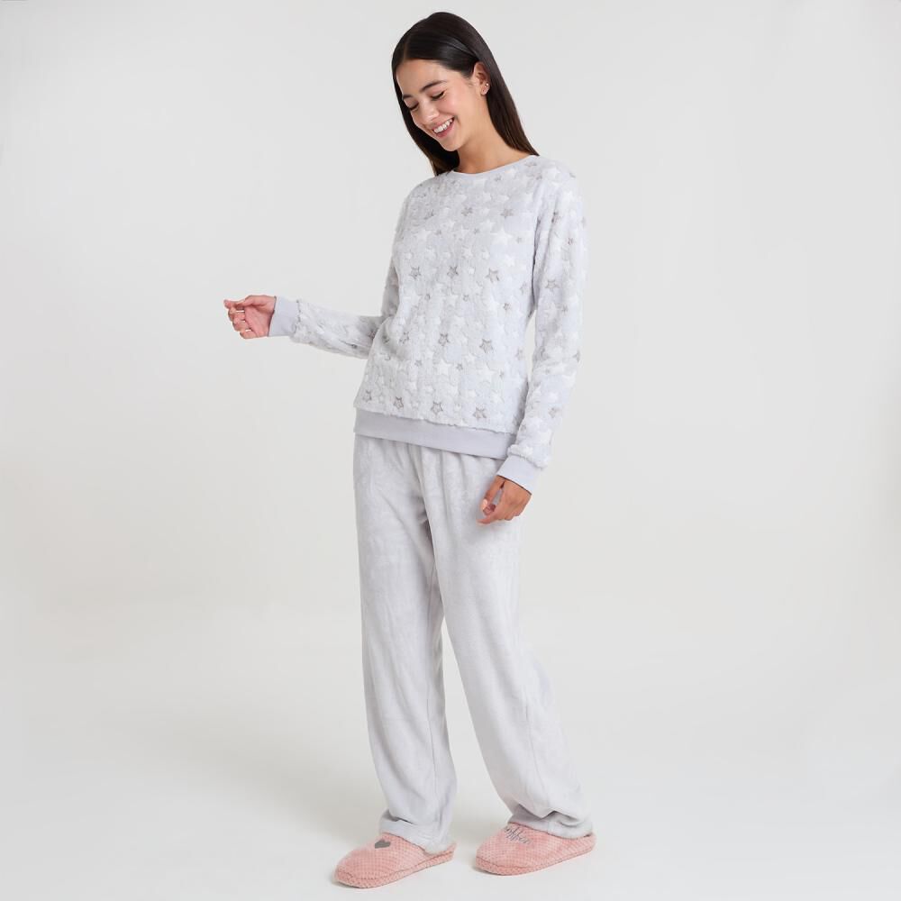 Pijama Polar Manga Larga Mujer Freedom image number 2.0