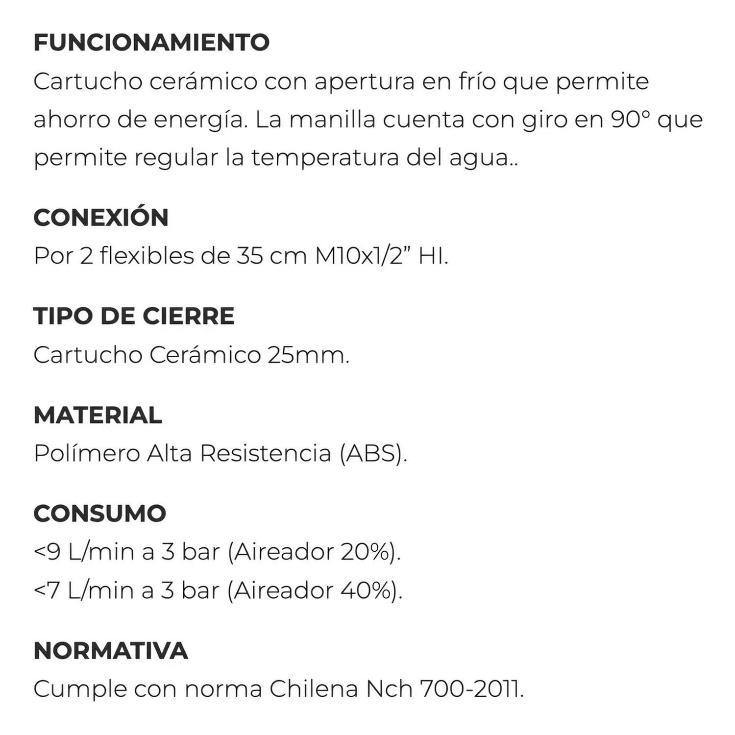 Monomando Lavatorio High Dallas Negro Mate image number 4.0