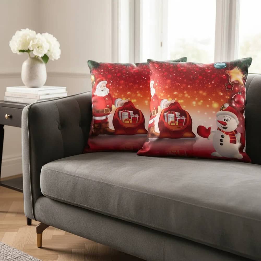 Set De 2 Cojines 45x45cm Navidad - Merry Christmas image number 2.0