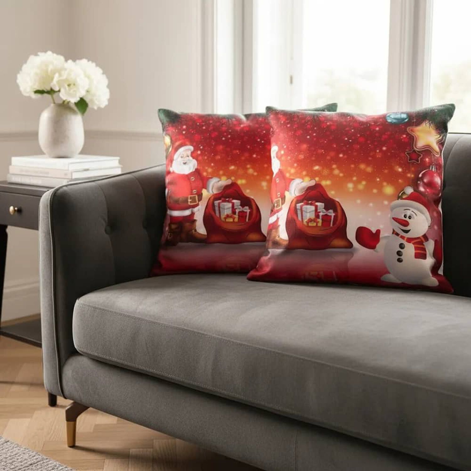Set De 2 Cojines 45x45cm Navidad - Merry Christmas image number 2.0