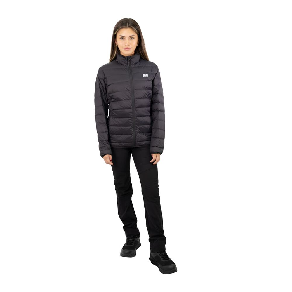 Parka Pluma Hw Pullay Pro Negro Mujer image number 3.0