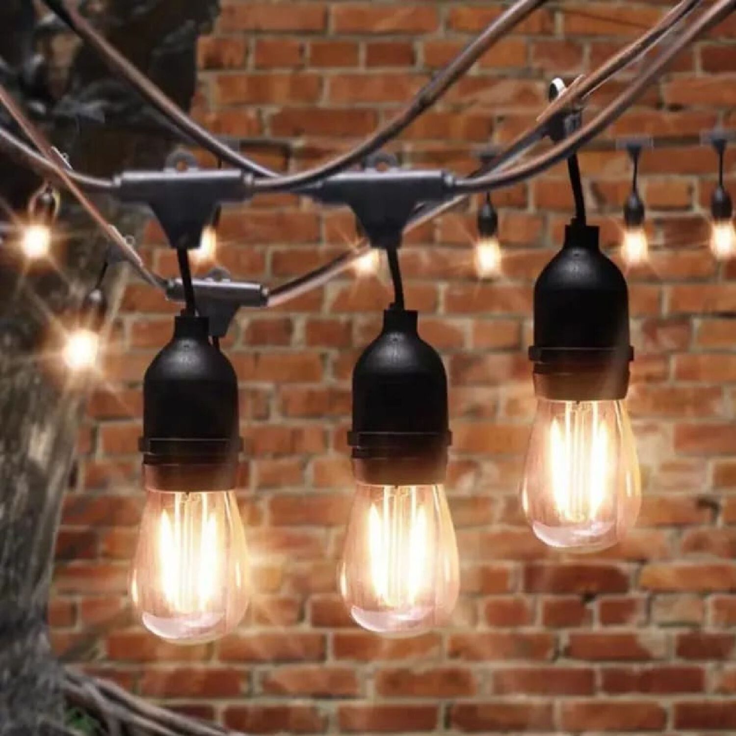 Guirnalda Luces Led Exterior 10 Metros E27 Impermeable. image number 1.0