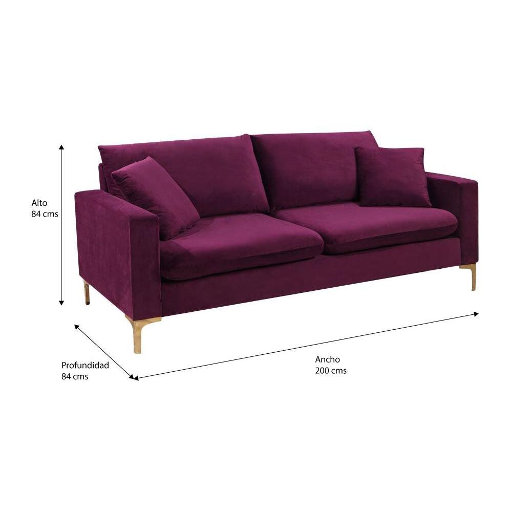 Sofa Casaideal Adelle / 3 Cuerpos image number 5.0
