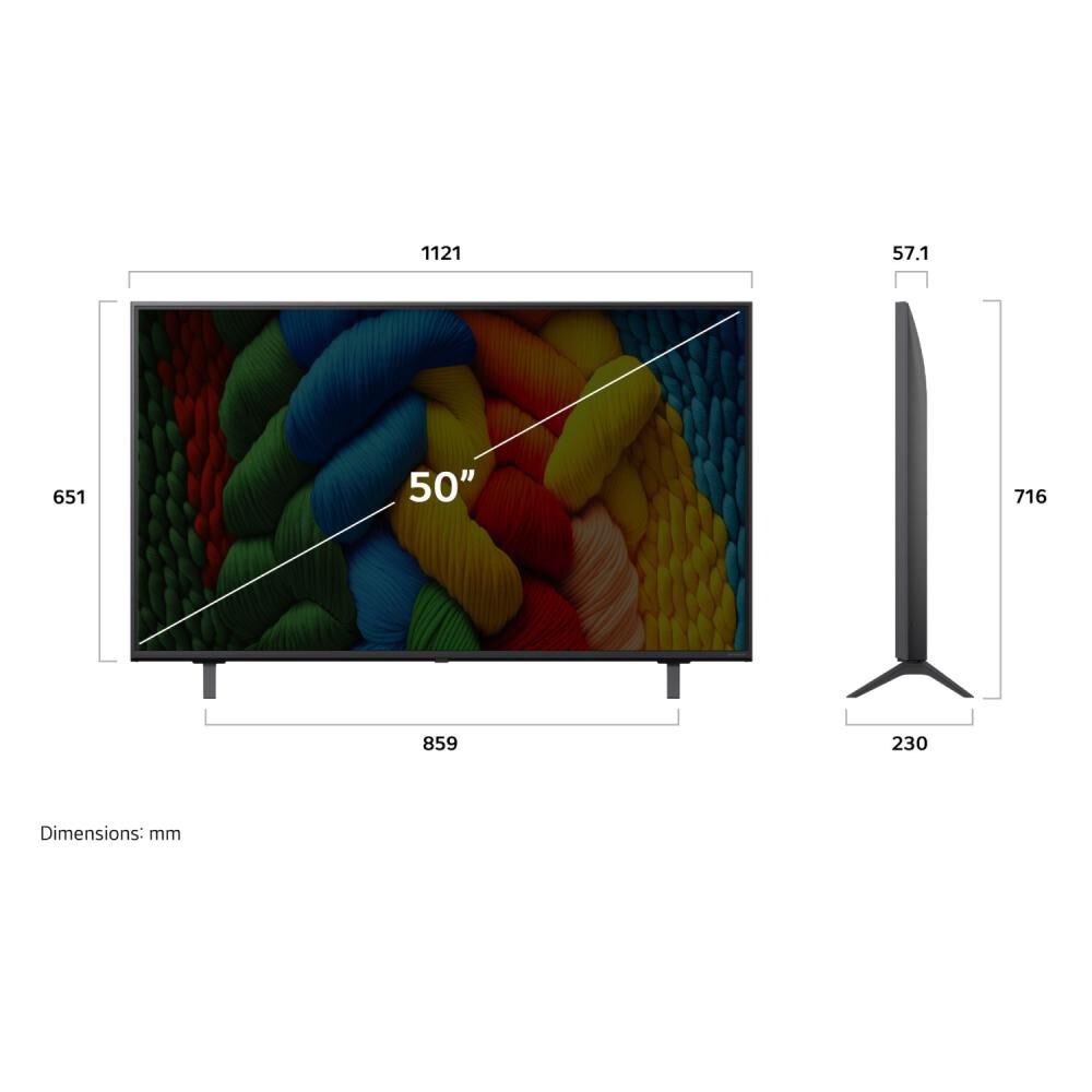 Led 50" LG 50NANO80ASA / Ultra HD 4K / Smart TV image number 2.0