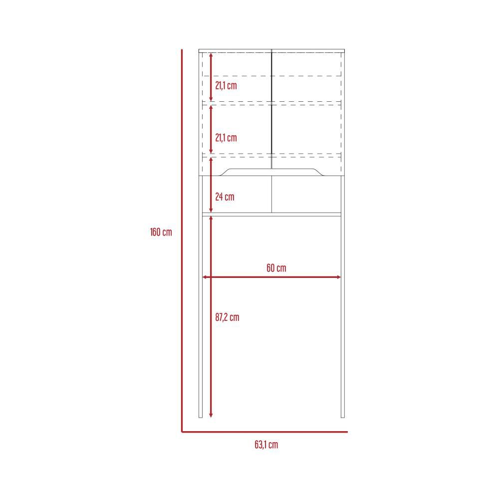 Mueble De Baño Tuhome Almacenamiento Laurent / 2 Puertas image number 12.0