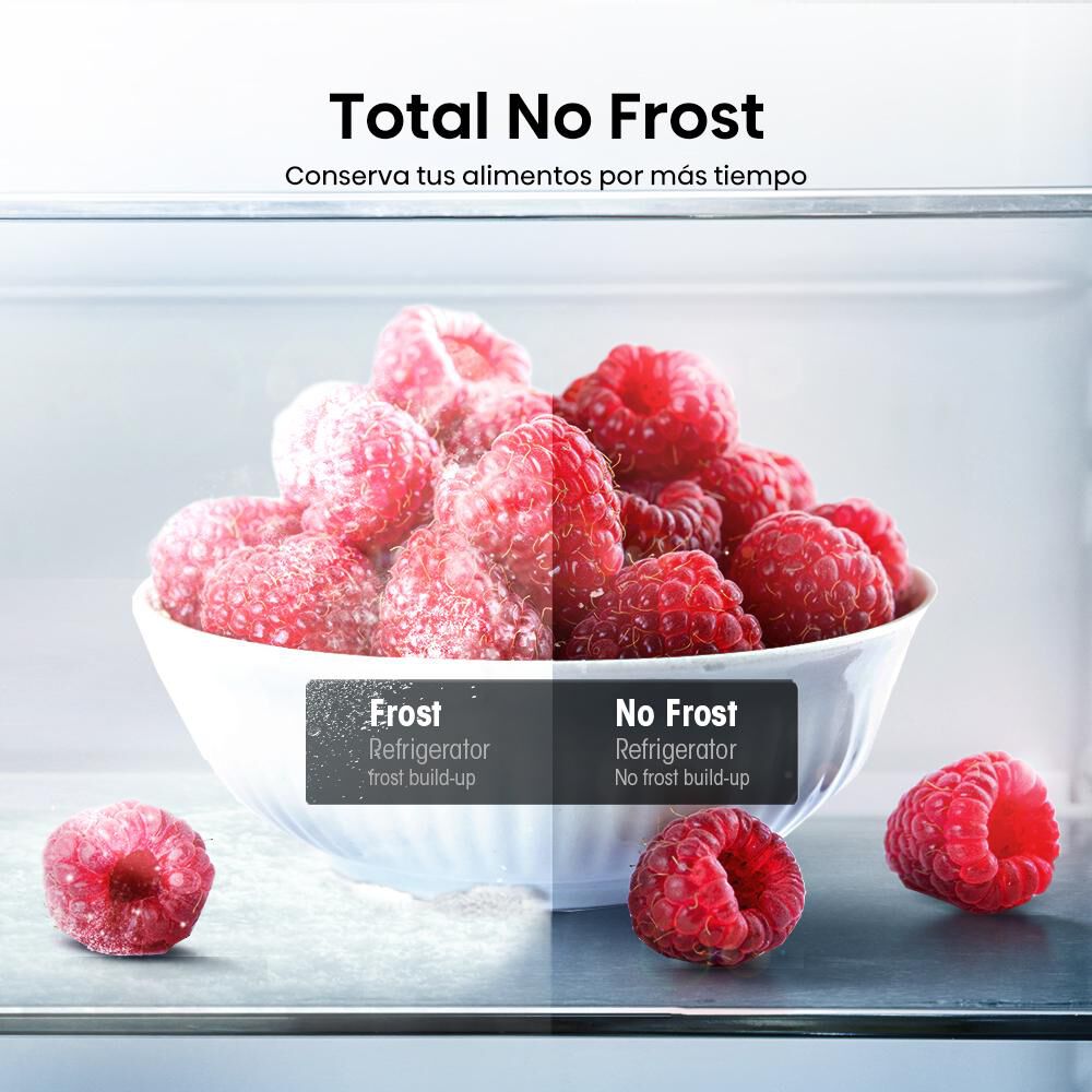 Refrigerador Top Freezer Hisense RD-49WRD / No Frost / 375 Litros / A+ image number 4.0
