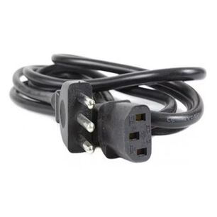 Cable De Poder Para Fuente De Poder 1.8mts Negro