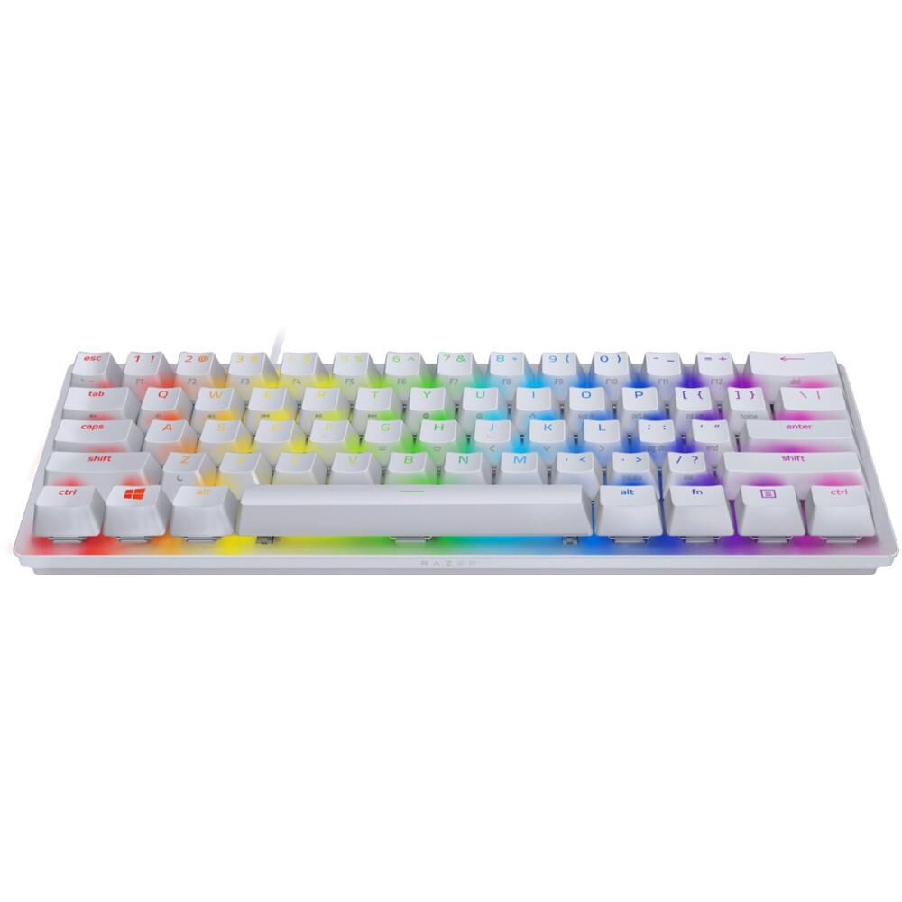 Teclado Gamer Razer Huntsman Mini Mercury Sw Purple Ing image number 2.0