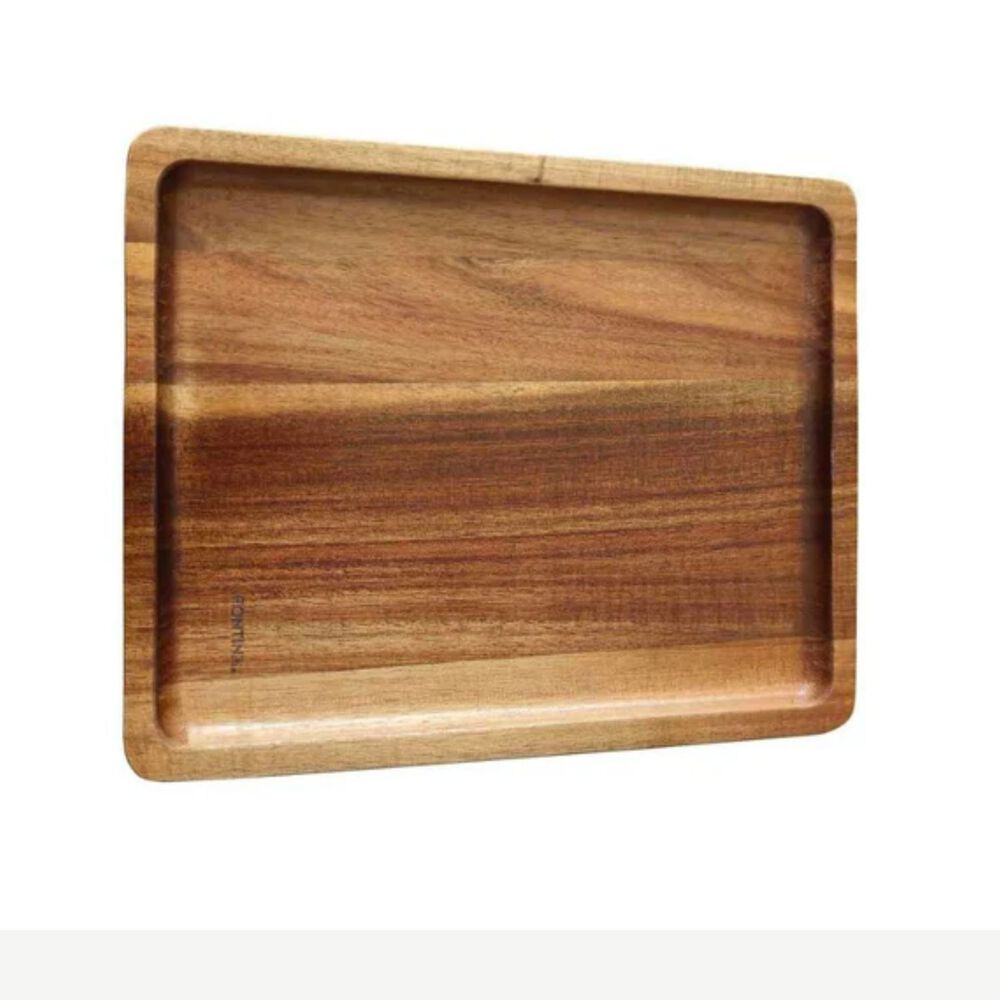 Tabla Aperitivo Madera 25cm Rectangular Clasico image number 2.0