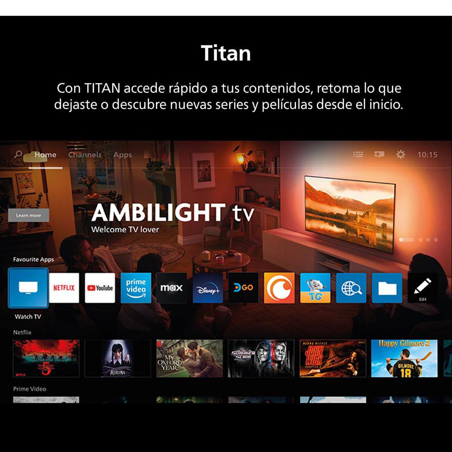 Qled 50" Philips 50PUD8250 / Ultra HD 4K / Smart TV image number 6.0