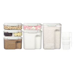 Sistema Set Contenedores Herm&eacute;ticos Bake It 9 Piezas