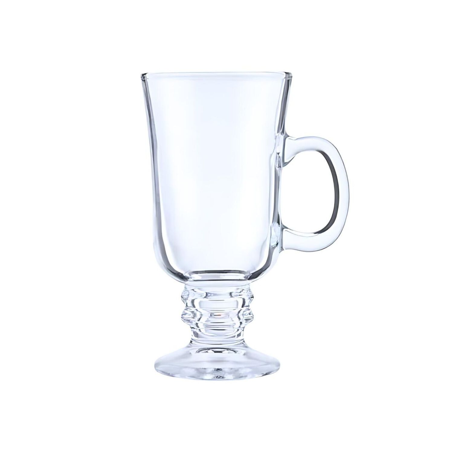 Set 2 Vasos Grande Cafe Cappuccino Vidrio Cristal 230cc Allegra image number 1.0
