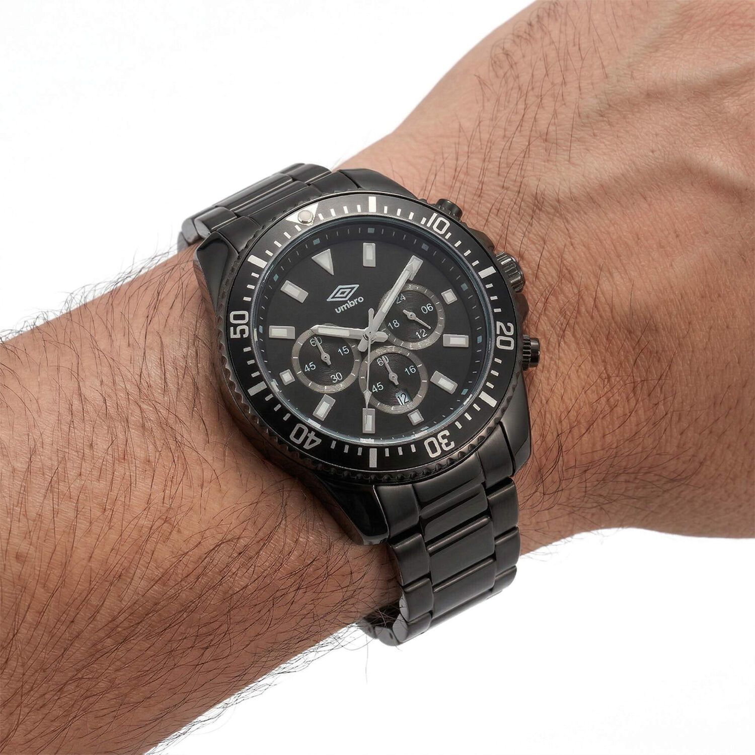 Reloj An&aacute;logo Hombre Umbro Plus Negro Umbp-1500-105 image number 3.0