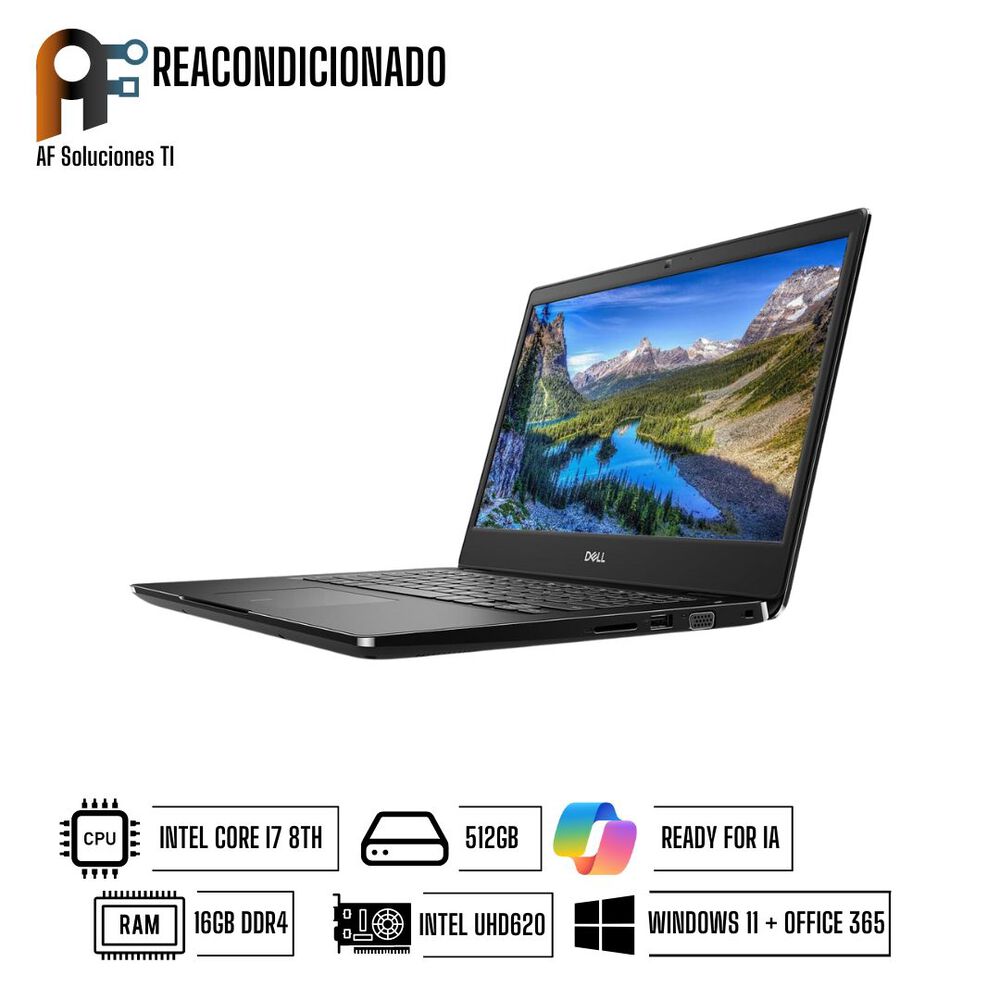 Notebook Dell E7270 I7 6th 16gb 512gb - Win11+office - Reacondicionado Profesional image number 1.0