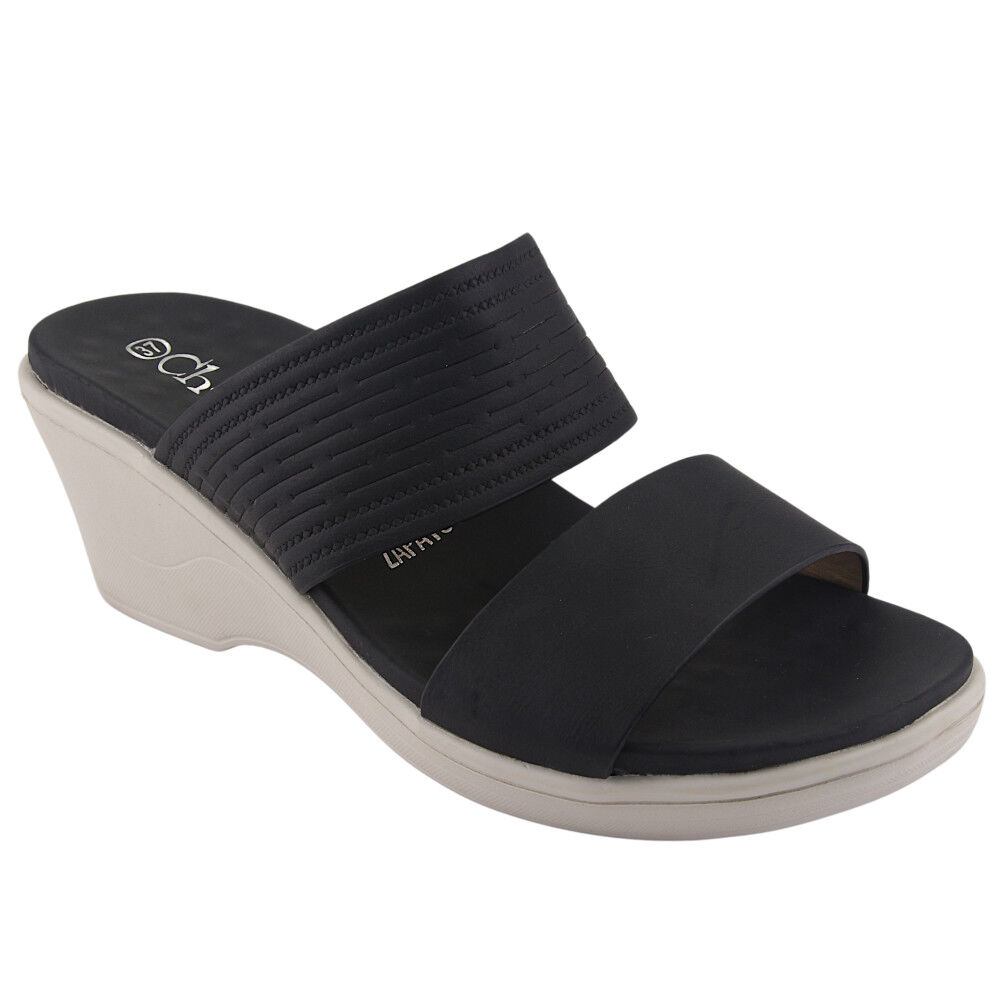 Sandalia Chalada Mujer Ica-25 Negro Comfort image number 0.0