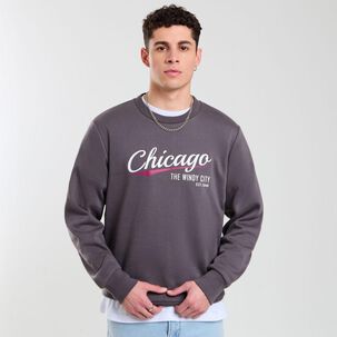 Polerón Manga Larga Cuello Redondo Hombre Skuad