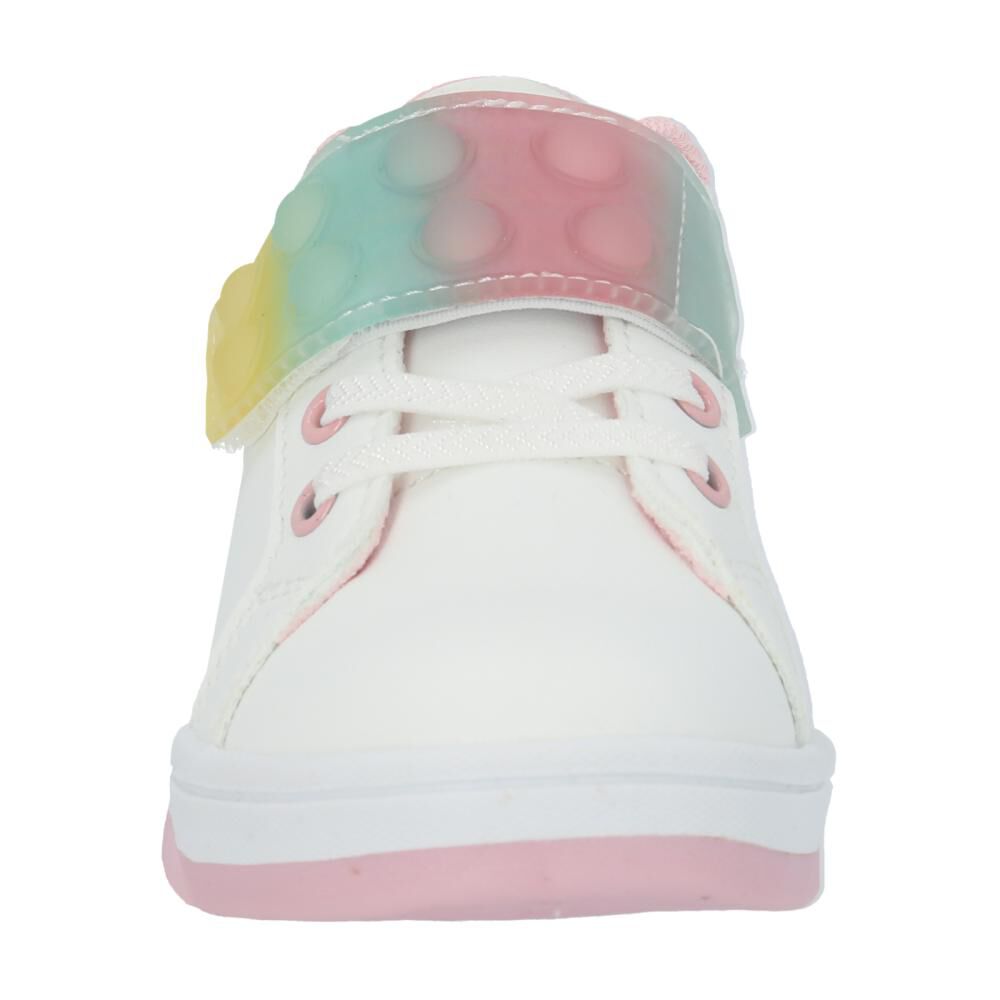 Zapatilla Infantil Niña Calpany Spa Blanco image number 3.0