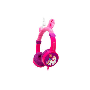 Aud&iacute;fonos Unicornio Rosado Al&aacute;mbrico Monster - Ps