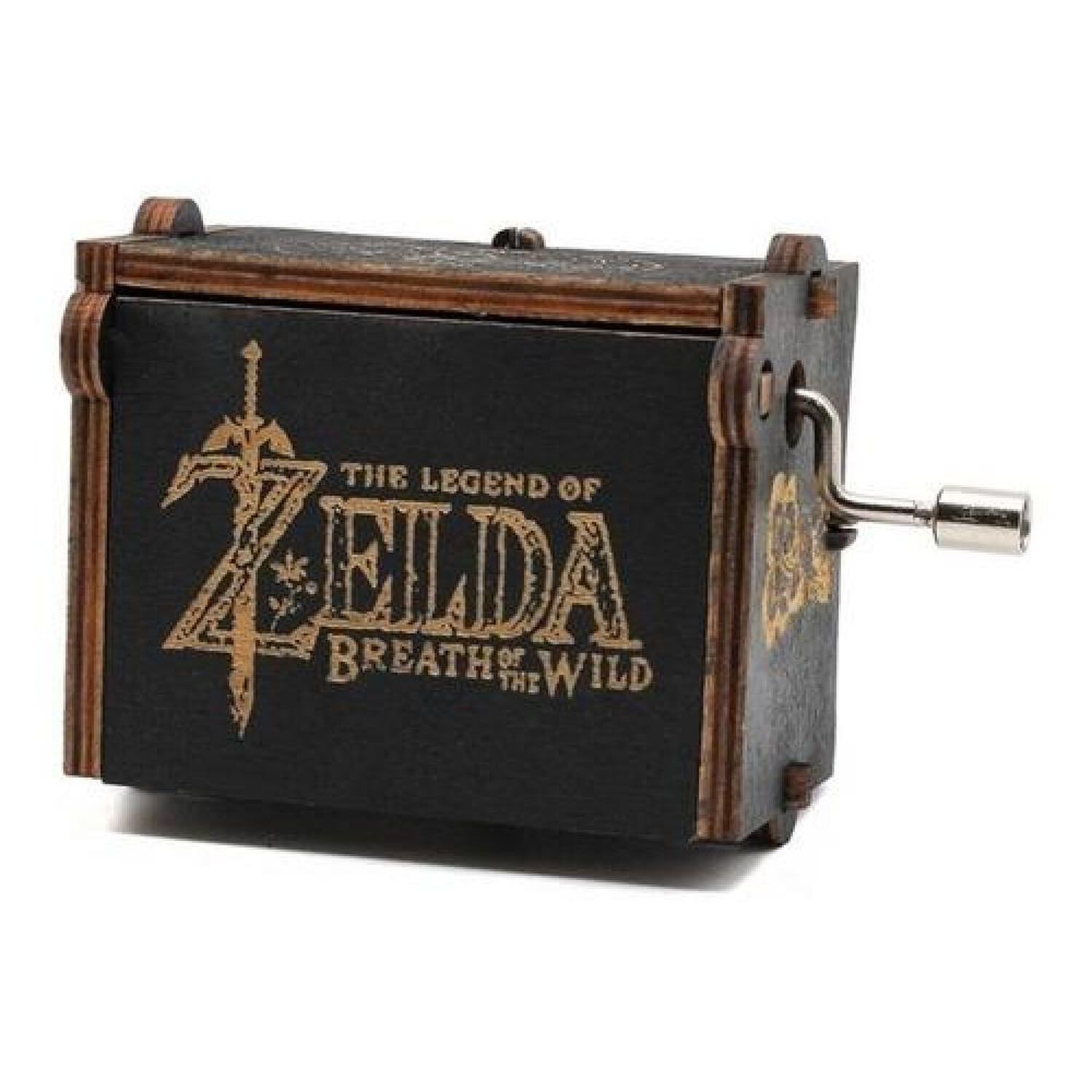 Caja Musical Madera Negra Black Zelda Estoykuku image number 1.0