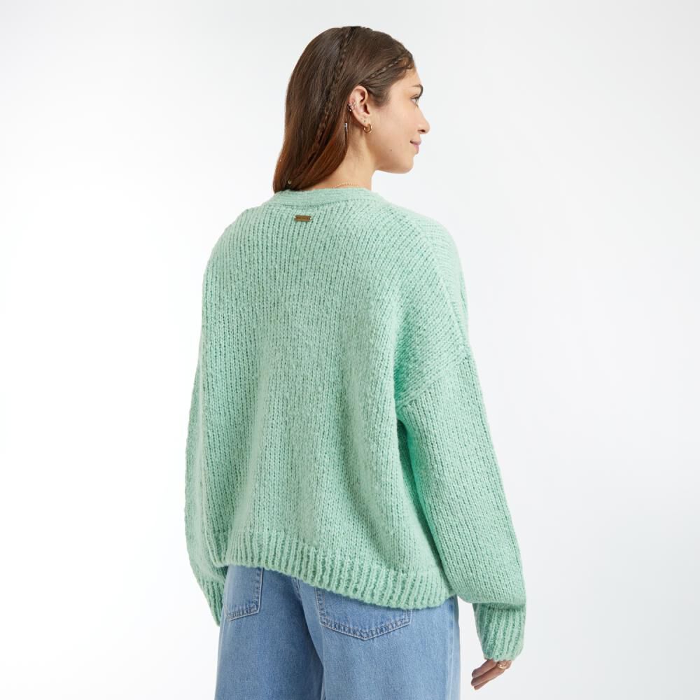 Sweater Corto Abierto Manga Larga Mujer Ocean Pacific image number 3.0