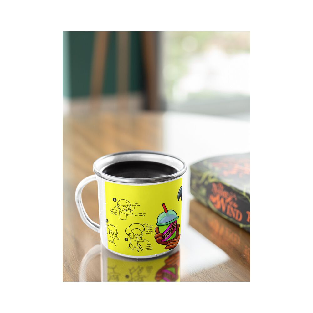 Taza Enlozada Lechera Apu Los Simpson image number 3.0