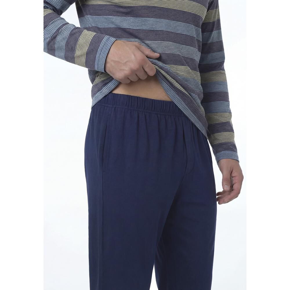 Pijama Largo Hombre Kayser / 2 Piezas image number 3.0