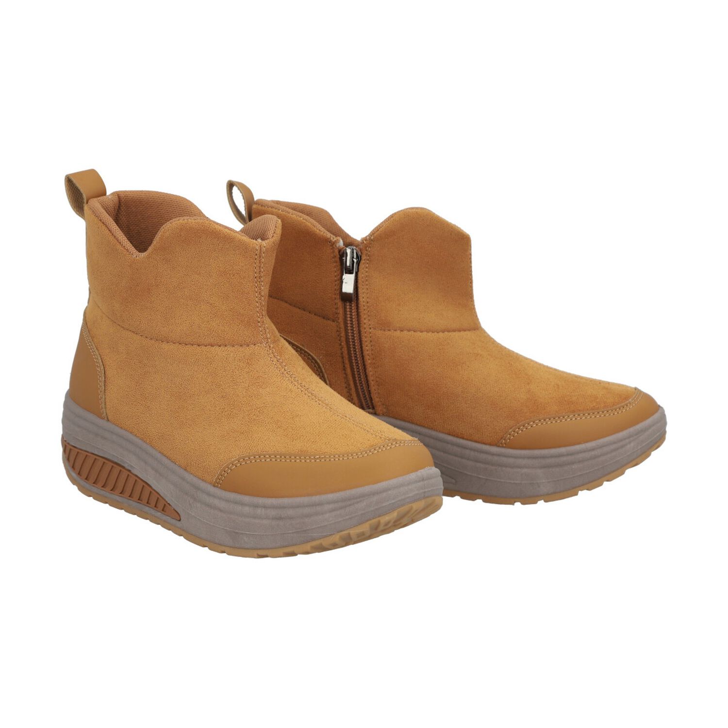 Botin Mujer Camel Plataforma Sole Police image number 3.0