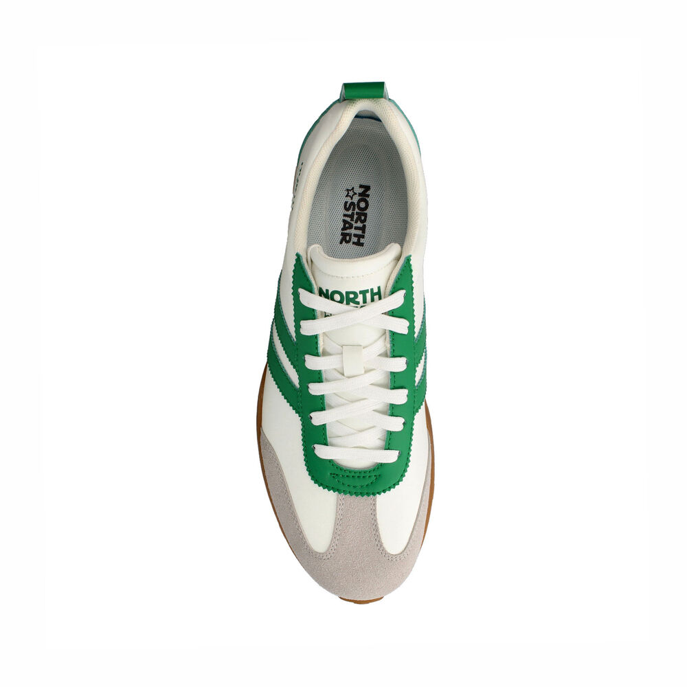 Zapatilla Hombre North Star Track Classic Blanco-verde image number 3.0